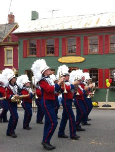 My son in the marching band