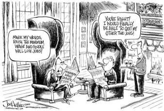 Minimum Wage Cartoon
